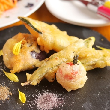 季節野菜の天ぷら