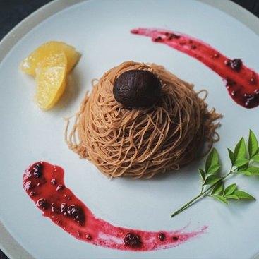 季節のモンブラン