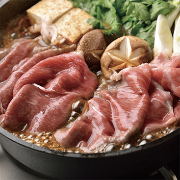 亀岡牛のすき焼き